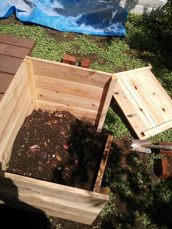 16 4 Diy 木製コンポスト 兼堆肥枠 Dimyselfのblog
