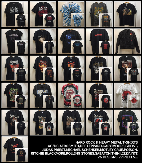 ガンズ・アンド・ローゼズ中古Tシャツ&グッズ大量入荷