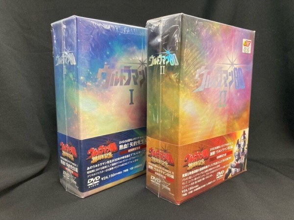 ウルトラマン80 DVD30周年メモリアルBOX Ⅰ&Ⅱが中古で入荷しました
