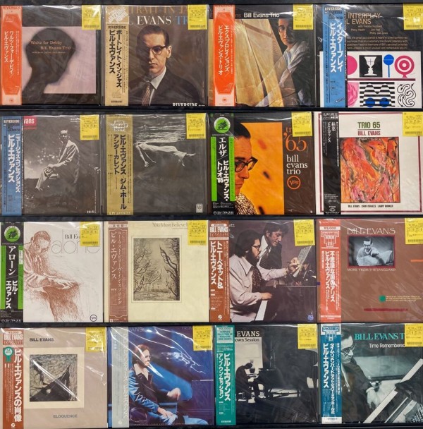 中古レコード入荷】ビル・エヴァンスのレコードが国内盤を中心に