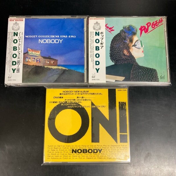 ノーバディ NOBODYの中古CD3タイトル入荷しました！ : ディスク