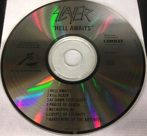 SLAYER / HELL AWAITS (CD) 中古で入荷！ : ディスクユニオン高田馬場店