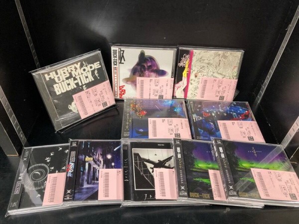 BUCK-TICK 中古CDまとめて入荷しました!!8cm短冊CDシングルも