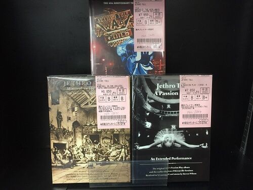 JETHRO TULL / 各タイトル 40周年記念盤('14-'15年再発CD)が中古で入荷