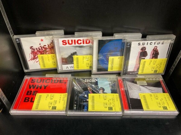 SUICIDE関連の中古CDがまとめて入荷しました!!LIVE、ソロ作品あります