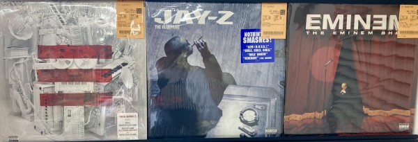 処分価格！　90’s HIPHOP名盤LP x 4枚セット 8/16 (SAT) RARE GROOVE/HIP HOP SALE!!】 明日8/16(土)の放出は