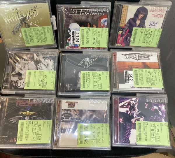 メロディアスハード,メロディックロック中心の輸入中古CD新着品です