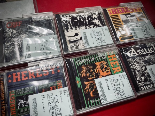 PUNK】廃盤多数！80s,90s POWERVIOLENCE/CROSSOVER など CD多数
