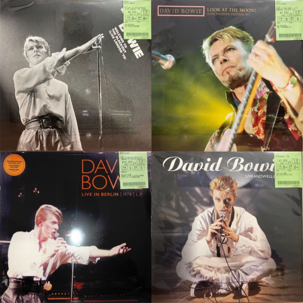 DAVID BOWIEレコード大量入荷！オリジナル盤から限定編集版まで
