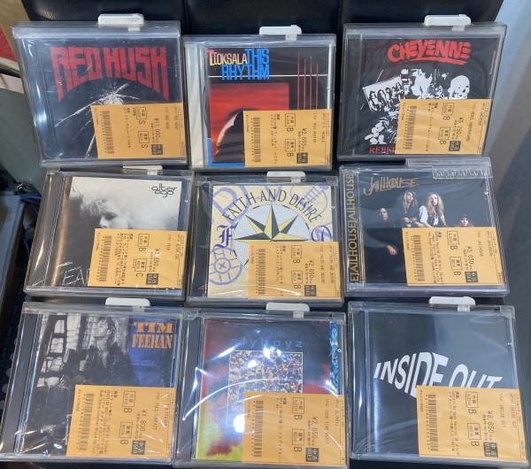 HEAVY METAL中古CD新着コーナーにある メロディアスハード