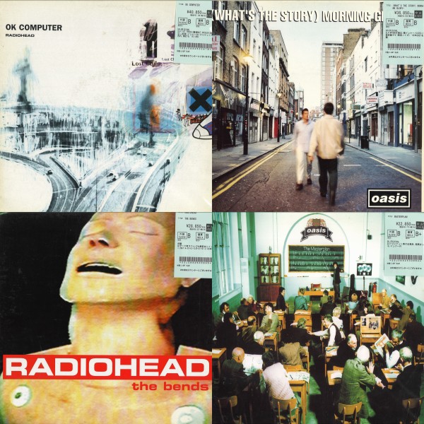 90's ALTERNATIVE/POST ROCK新着！OASIS, RADIOHEADなど90年代名