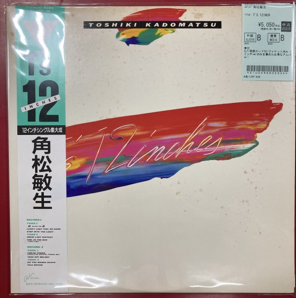 角松 敏生 Toshiki Kadomatsu / T's 12inches (2LP) / air 1986