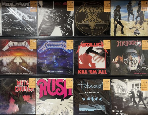 7/7(火)【HR/HM中古レコード】新着品100枚OVER！七夕スペシャル店頭