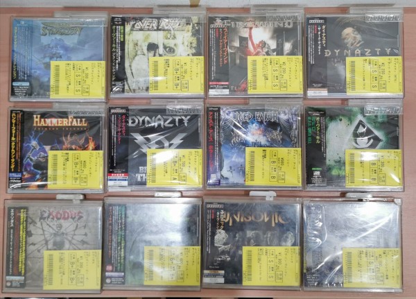 METAL】メロディックなものからスラッシュまで国内廃盤中古CD