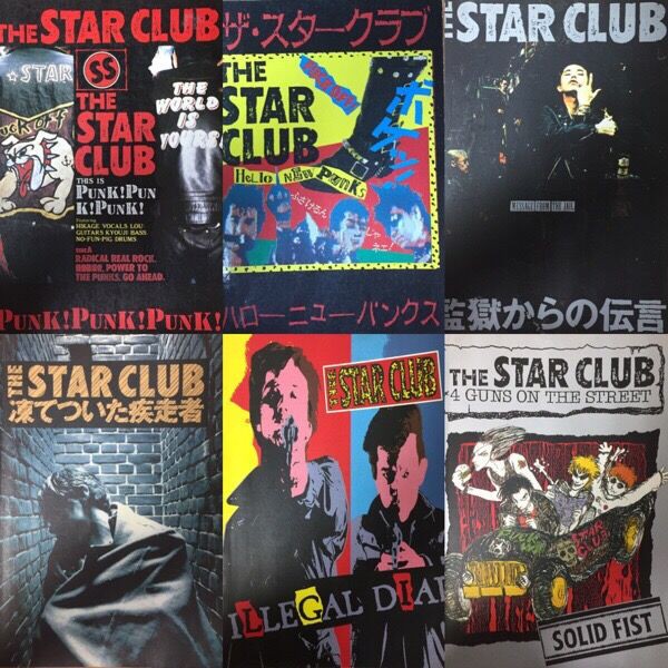 2/10(金)THE STAR CLUB/バンド・スコア、NICKY & THE WARRIORSの中古CD 