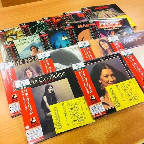 9/4(日) 中古紙ジャケSHM-CD(廃盤多数!!)まとめて入荷致しました