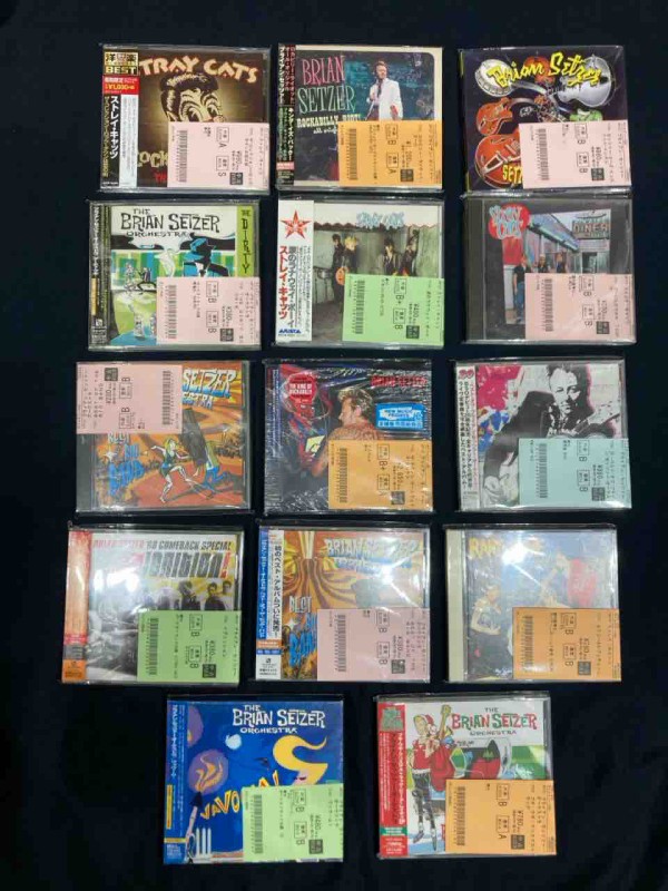 中古】Stray Cats、ブライアンセッツァー在庫あります