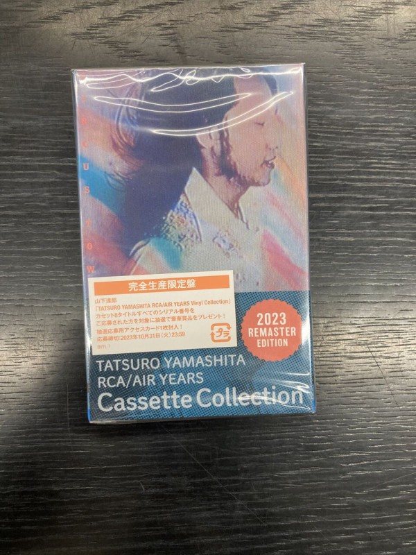 3/18(水)【中古入荷情報】山下達郎カセットテープ入荷いたしました