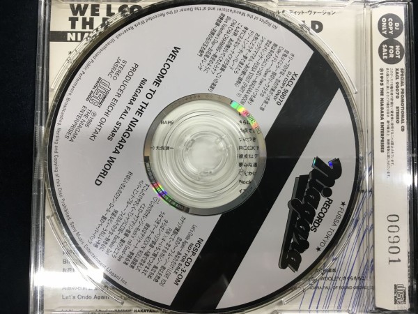 貴重▫プロモ盤】WELCOME TO THE NIAGARA WORLD 邦楽｜邦楽