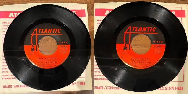 5/8(木)【ハードロック新入荷】LED ZEPPELIN、AC/DCの7インチ