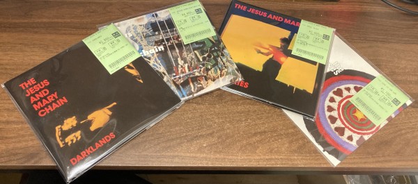 3/11(水) JESUS & MARY CHAINとPRIMAL SCREAMのオリジナル盤レコードが