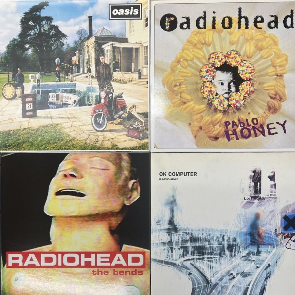 6/25(水)OASIS､RADIOHEADなど中古レコード入荷いたしました