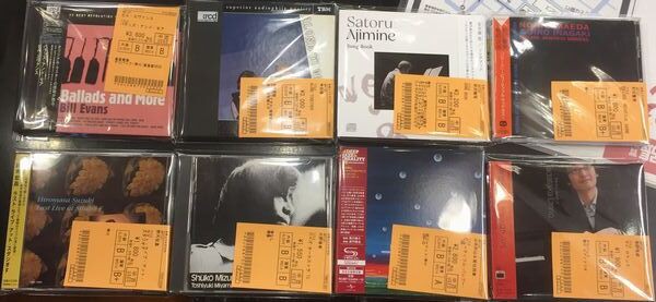 日本人JAZZ～高音質盤の新着中古CDを30枚ほど放出いたしました 