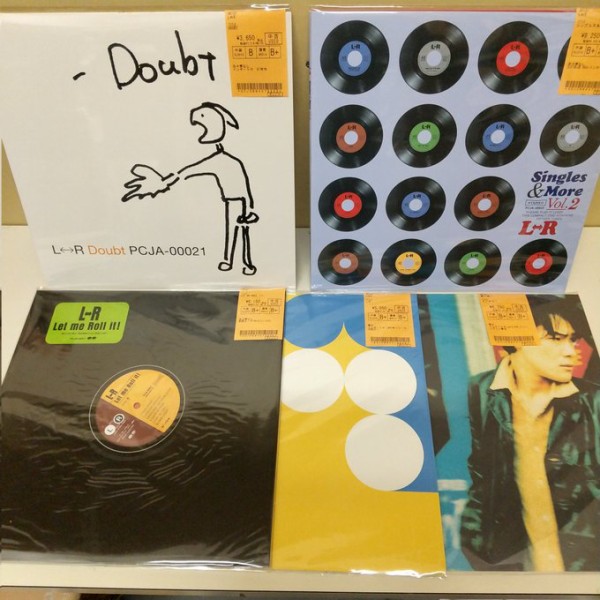 JPOP中古入荷情報♪】L⇔R/黒沢健一、レコードまとめて入荷