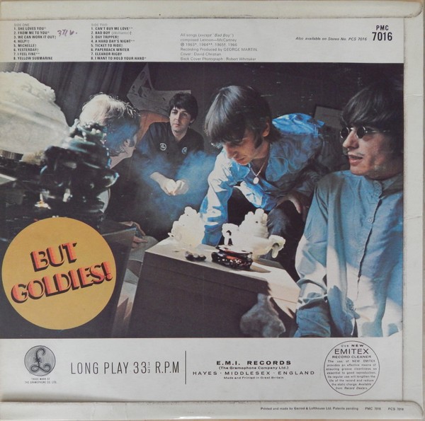 大決算限定価格!!!】世紀のエラージャケ BEATLES / A COLLECTION OF