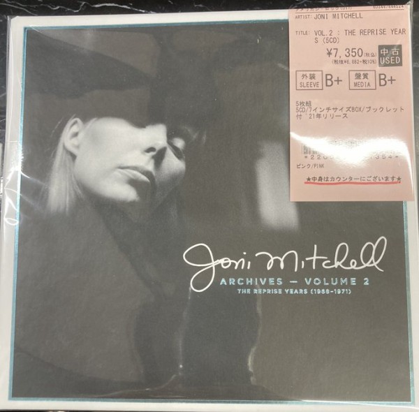 JONI MITCHELL,新品,5CD BOX SET,ジョニ・ミッチェル CD - 洋楽