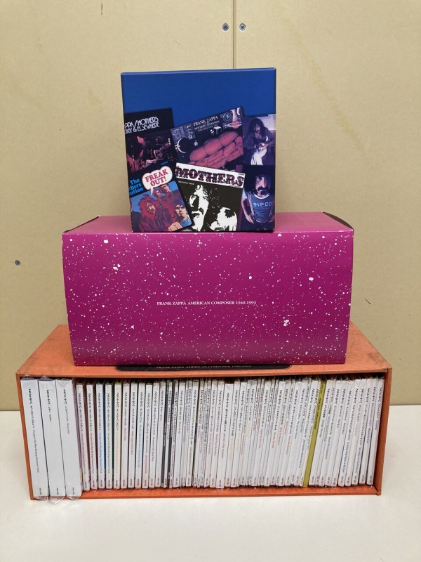 中古】フランク・ザッパCD、紙ジャケボックスまとめて入荷しま