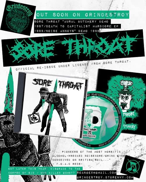 ☆PUNK新譜入荷情報☆】UKクラスト/グラインドコアの重要バンド