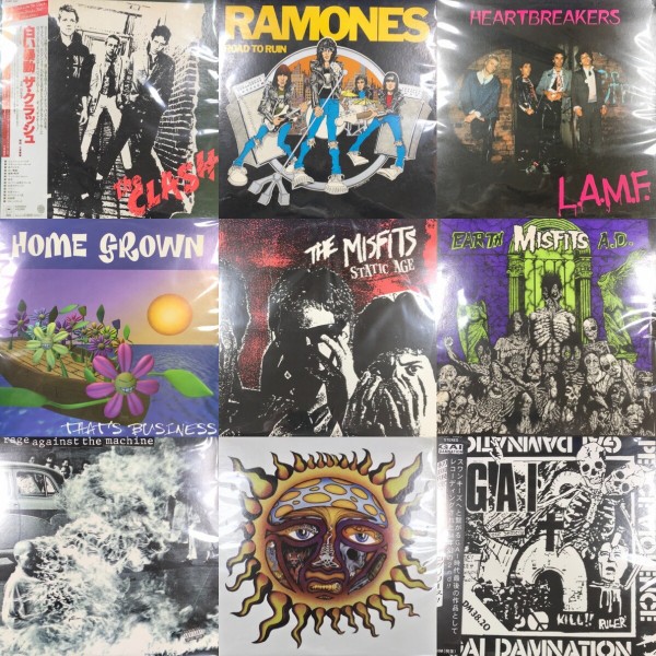 □オンライン出品開始【GW廃盤レコードセール】5/5(日)PUNKレコード