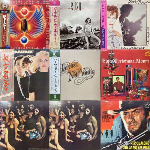 オンライン出品しました！！3/1(土)国内盤ロックレコード廃盤セール(60