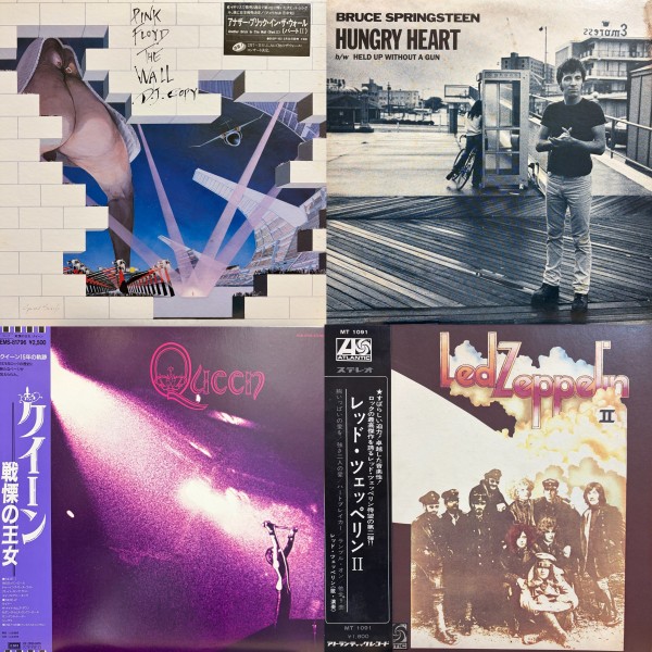 オンライン出品しました！2/7(土)国内盤ロック/プログレ廃盤レコード
