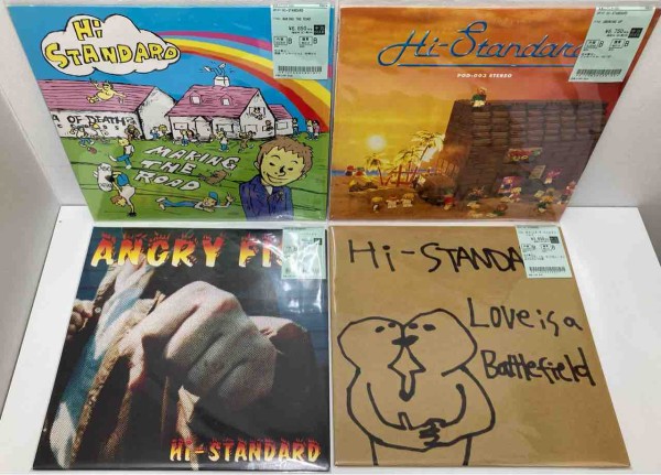 HI-STANDARD』/廃盤7インチシングルを含む中古レコードが入荷