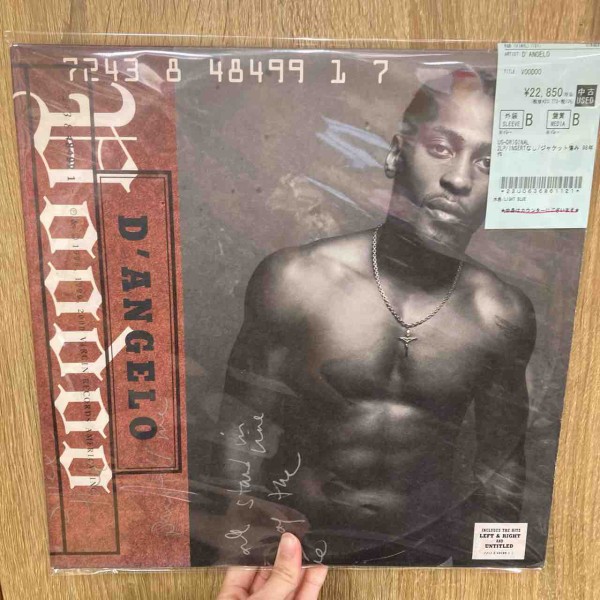 D'ANGELO / VOODOO」中古レコード入荷しました : ディスクユニオン中野店