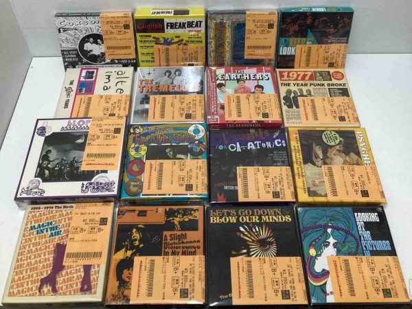 大量放出!!】ロック・プログレ・パンクなど 中古CD BOXセットまとめて