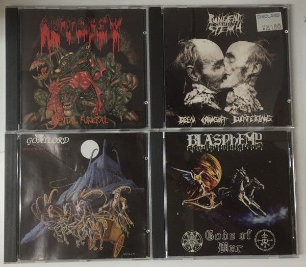 ☆在庫リスト更新☆ 4/29(土)開催 中野店史上最凶 DEATH METAL