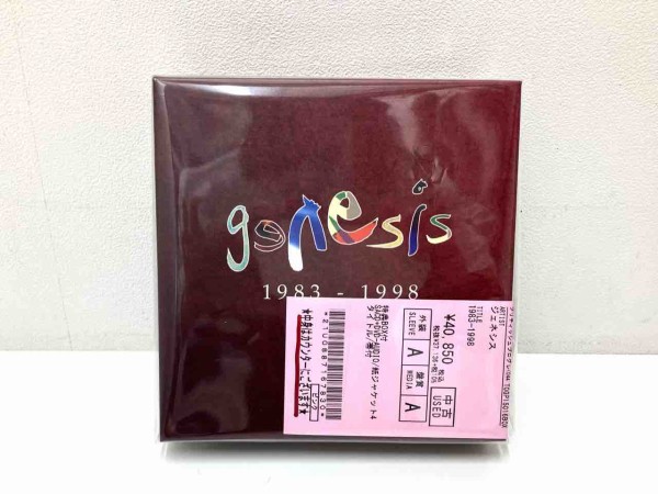 に*！様 ジェネシス　ボックスセット1976-1982 EU盤 プログレッシヴ・ロック】ジェネシスほか中古CDBOXまとめて入荷しま