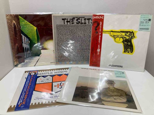 U2、BAUHAUS、DEPECHE MODEなどロック中古レコードがまとめて入荷