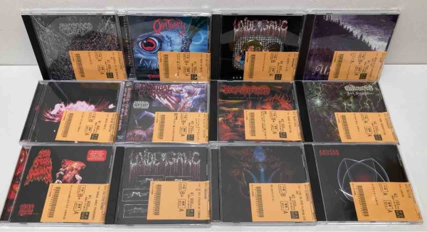廃盤品を含むデスメタル中古CDが入荷いたしました。 : ディスク