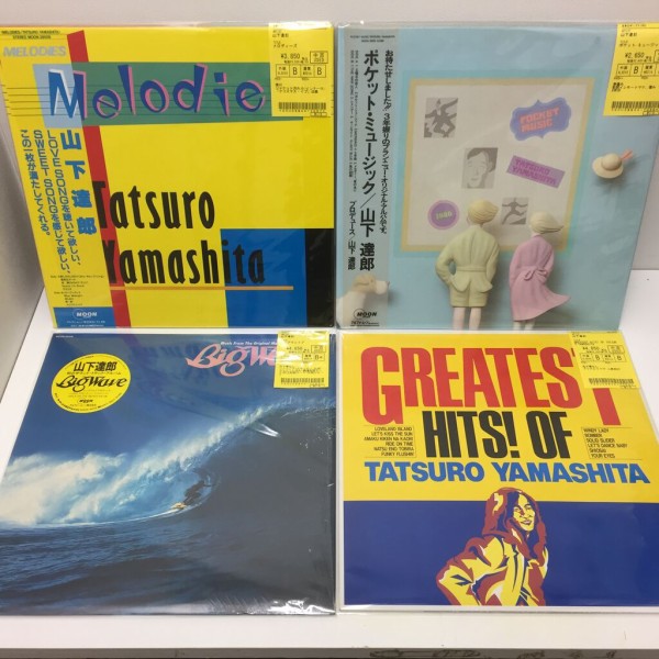 美品 山下達郎 国内初版レコード まとめ売り 12月11日 (日)山下達郎 中古レコードまとめて入荷しました