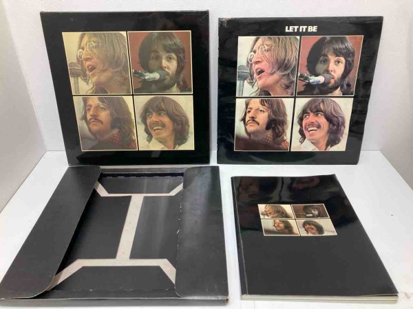 【THE BEATLES】 LET IT BET BOX 写真集付き ビートルズ「LET IT BE」UK盤 希少写真集付入荷！ : ディスク