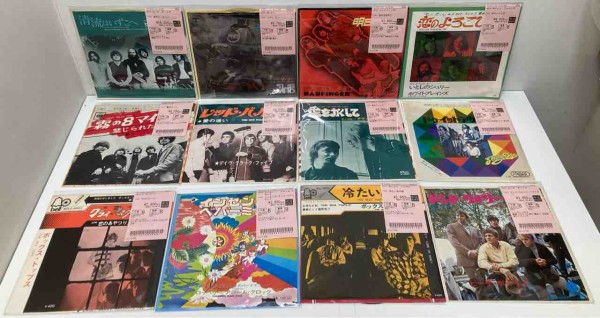 レコード 11点 ロックのレアな国内盤7インチシングル各種入荷しました！！ : ディスク