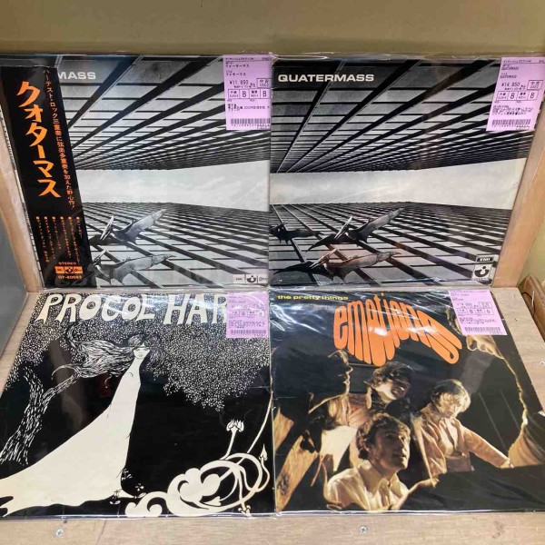 QUATERMASS」「QUEEN」「RAINBOW」ほか ロック/プログレ新着廃盤