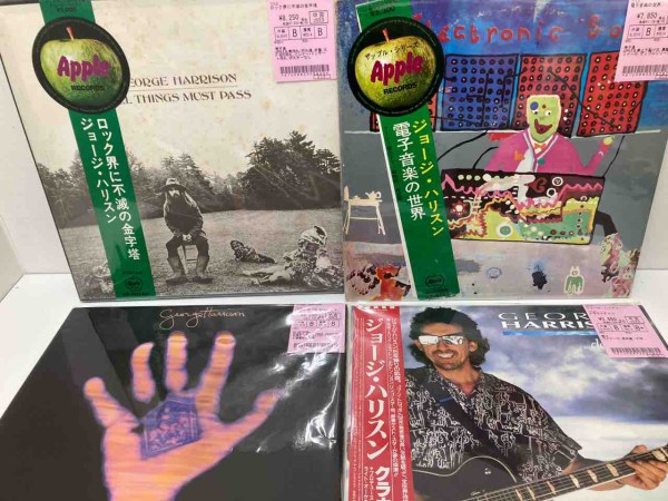 GEORGE HARRISONのUKオリジナル盤や国内盤など新着中古LP入荷