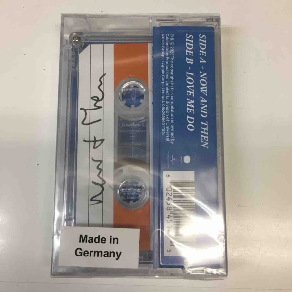 The Beatles  Now And Then カセットテープ　未開封新品 ビートルズ「NOW AND THEN」限定カセットテープ入荷
