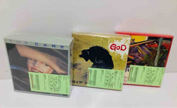 カーズ 、ノイ!、戸川純など 中古CD、BOXまとめて入荷いたしまし