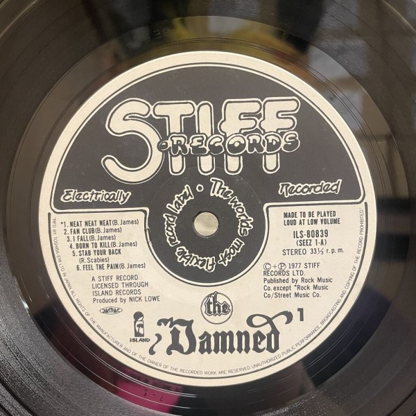 PUNK新着中古レコード】DAMNEDとDONNAS中古レコード入荷しました